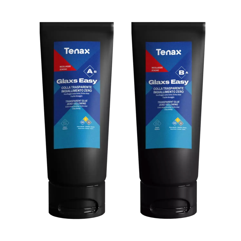 Клей епоксидний Tenax GLAXS A+B, прозорий, 600 мл (07254)