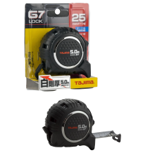 Tajima G7 LOCK G7L2550 — рулетка 5 м, ударостійка з посиленою стрічкою (1001-1671)