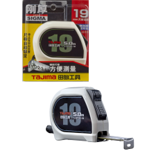 Tajima SIGMA SS1950 — рулетка 5 м (19 мм) з автостопом (1001-2433)
