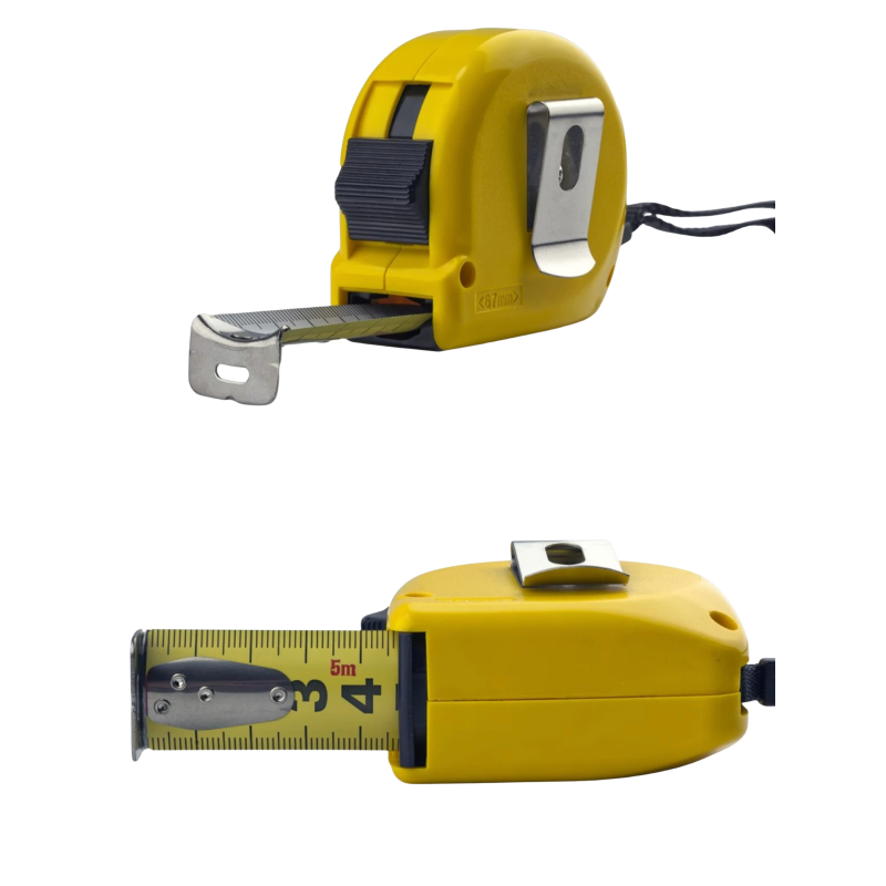 Рулетка будівельна 5м х 25мм TAJIMA (Японія) GOATU HI LOCK посилена стрічка