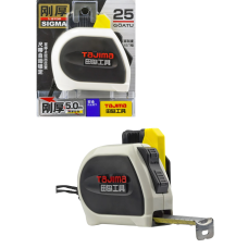 Tajima SIGMA SFSSM2550-CHN — магнітна рулетка 5 м з посиленою стрічкою (1001-2608)
