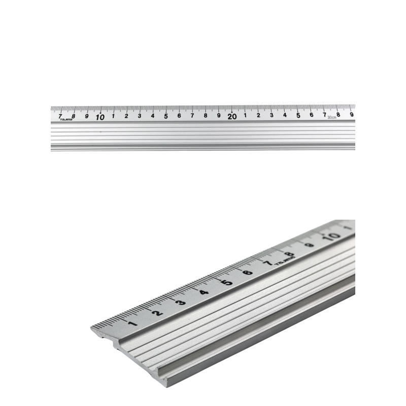 Лінійка алюмінієва 300 мм TAJIMA (Японія) CTG-SD анти ковзна з бортиком Лінійка алюмінієва 300 мм TAJIMA (Японія) CTG-SD анти ковзна з бортиком