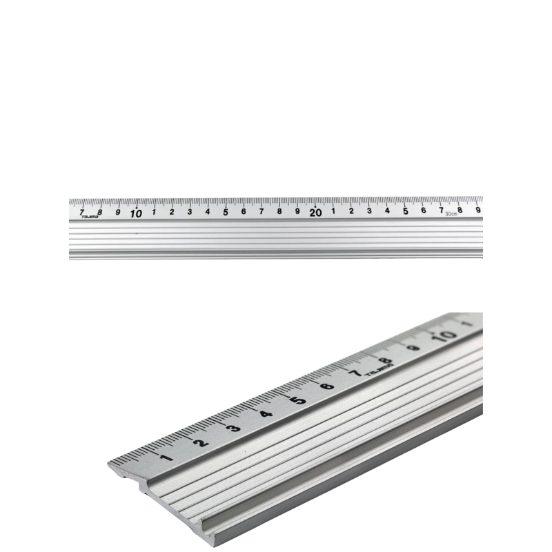 Лінійка алюмінієва 450 мм TAJIMA (Японія) CTG-SD анти ковзна з бортиком Лінійка алюмінієва 450 мм TAJIMA (Японія) CTG-SD анти ковзна з бортиком