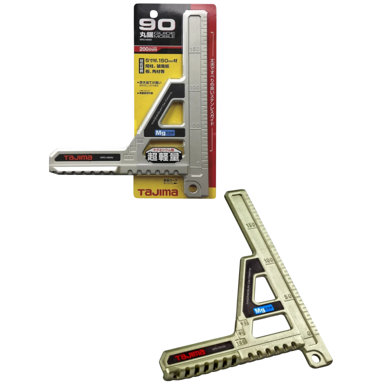 Кутник столярний 252 х 200 мм TAJIMA (Японія) MOBILE MRG-M90M метричний
