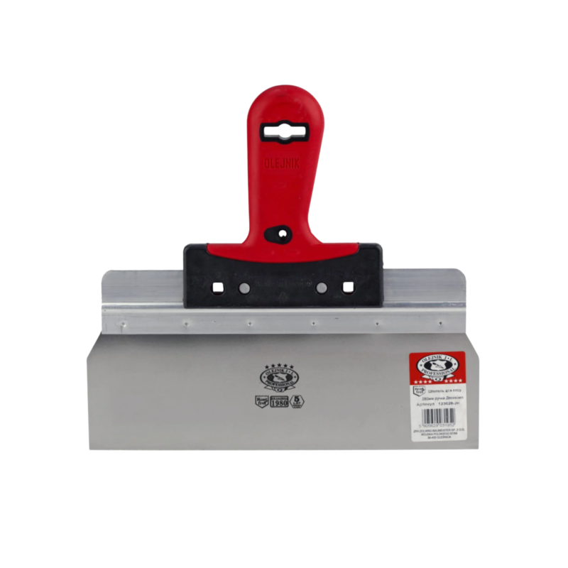 Шпатель фасадний OLEJNIK 280 мм із нержавіючої сталі (123928-2K) Шпатель фасадний OLEJNIK 280 мм із нержавіючої сталі (123928-2K)