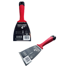 Однокомпонентний шпатель OLEJNIK 100мм із загартованої нержавіючої сталі із ергономічною формою (124010-1K)