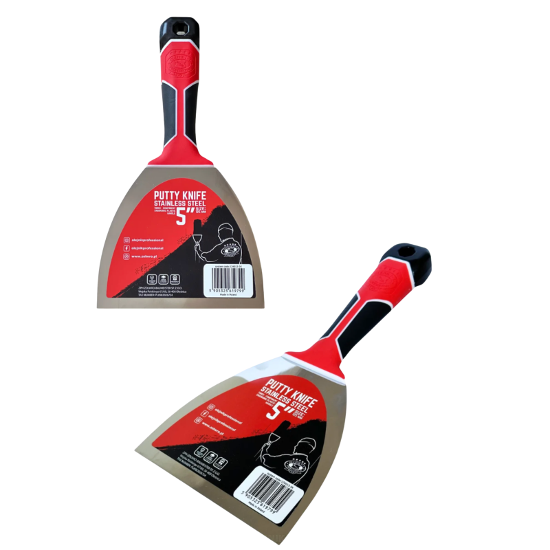 Шпатель OLEJNIK 125 мм з ергономічною трьохкомпонентною ручкою (124013-3K) Шпатель OLEJNIK 125 мм з ергономічною трьохкомпонентною ручкою (124013-3K)