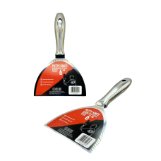 Однокомпонентний шпатель 150 мм з нержавіючої сталі із ергономічною формою OLEJNIK (124015-1)