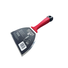 Однокомпонентний шпатель OLEJNIK 150мм із загартованої нержавіючої сталі із ергономічною формою (124015-1K)