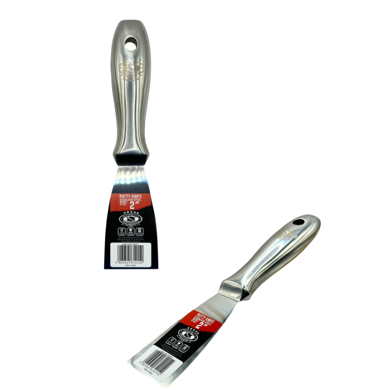 Однокомпонентний шпатель 50 мм з нержавіючої сталі із ергономічною формою OLEJNIK (124050-1)