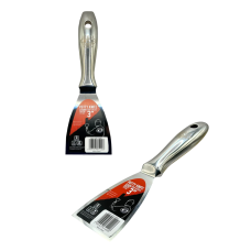 Однокомпонентний шпатель 75 мм з нержавіючої сталі із ергономічною формою OLEJNIK (124080-1)