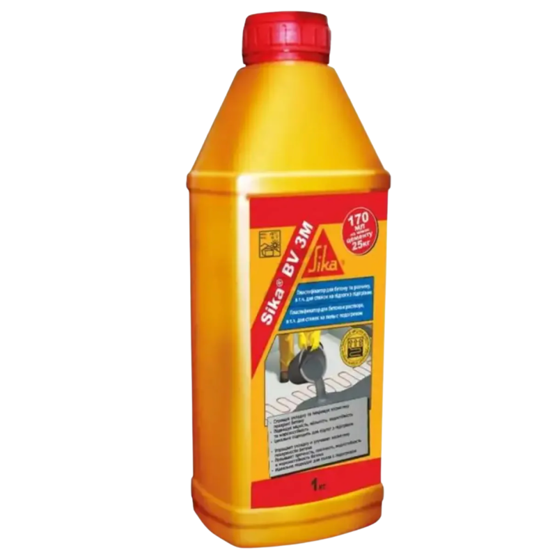 Пластифікатор для теплих підлог Sika BV 3M, 1 кг