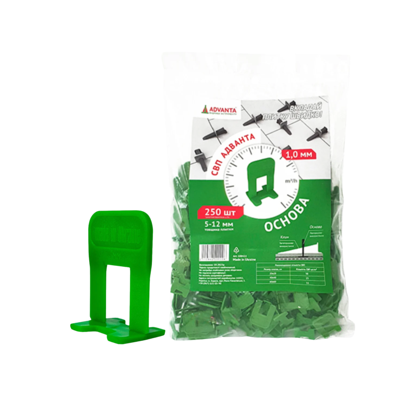 Основа СВП ADVANTA 1 мм, 500 шт./уп. (344022)