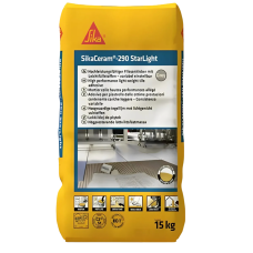 Клей плитковий легкий для великого формату Sika Ceram 290 StarLight, 15 кг (478330)