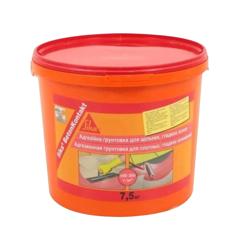 Адгезійна ґрунтовка Sika BetonKontakt для гладких поверхонь 7.5 кг