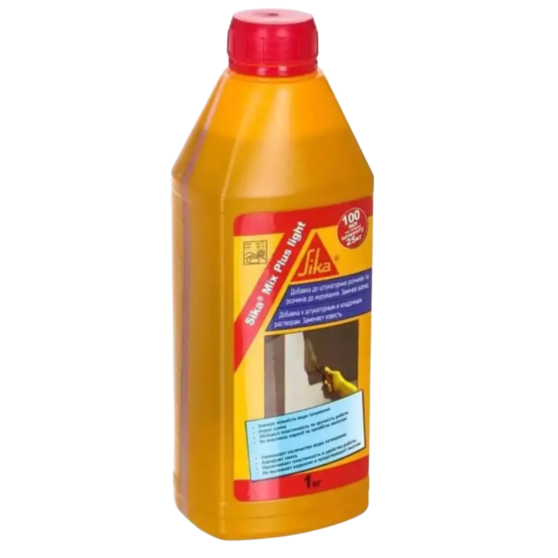 Легкий пластифікатор замінник вапна Sika Mix Plus Light 1 кг