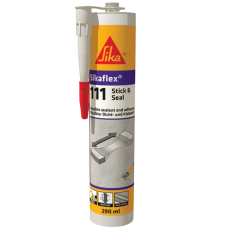 Клей герметик універсальний Sika Flex 111 Stick&Seal, білий, 300 мл (557023)