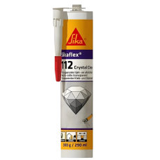 Клей герметик прозорий Sika Flex 112 Crystal Clear, 300 мл (606989)