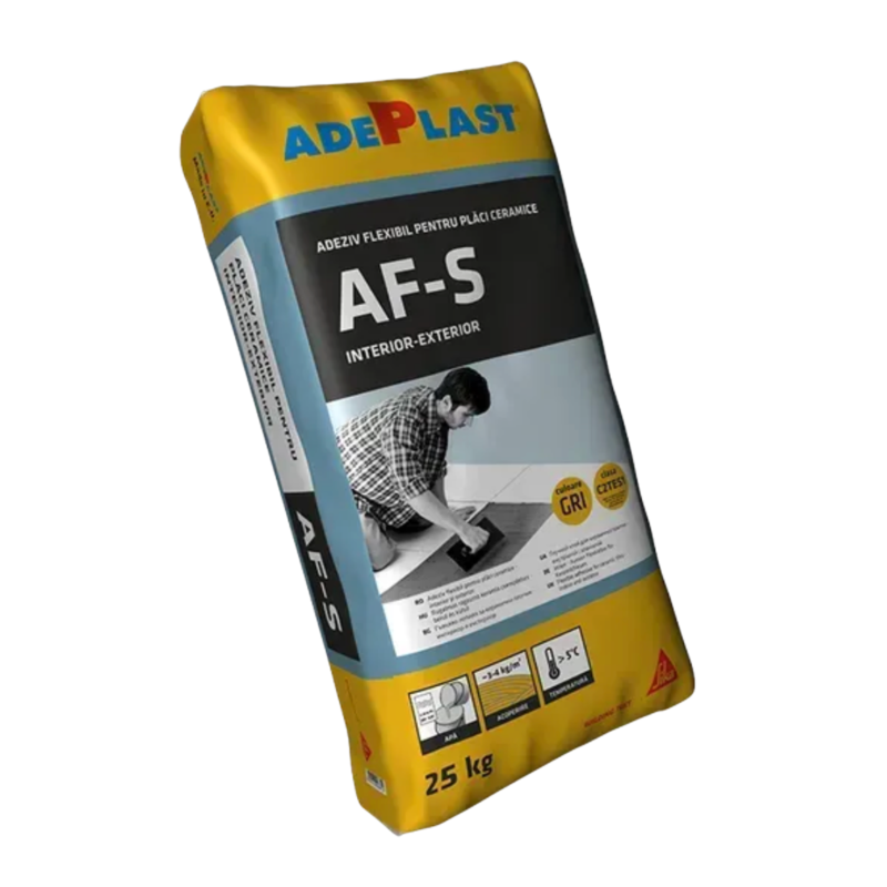 Клей для плитки білий Sika Adeplast AF-S White C2TES1 25 кг