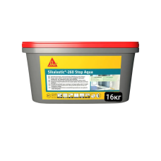Гідроізоляція акрилова швидкотверднуча під плитку Sika Lastic 260 Stop Aqua, 16 кг (705313)