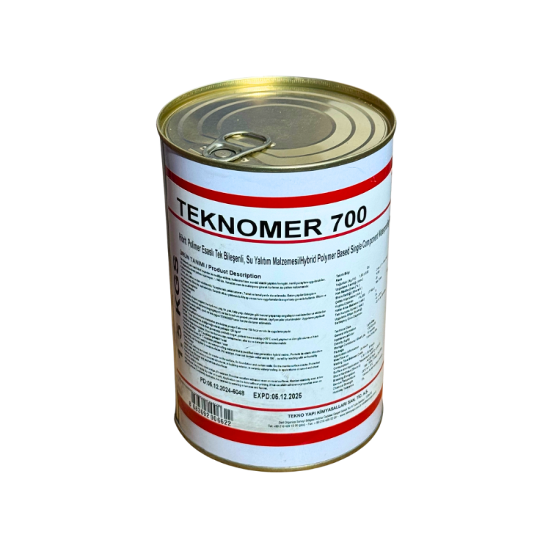Teknomer 700 – гібрид-полімерна однокомпонентна гідроізоляція, 1,5 кг