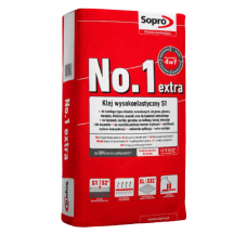 Клей для плитки Sopro №1 400 extra 22.5 кг (7740523)