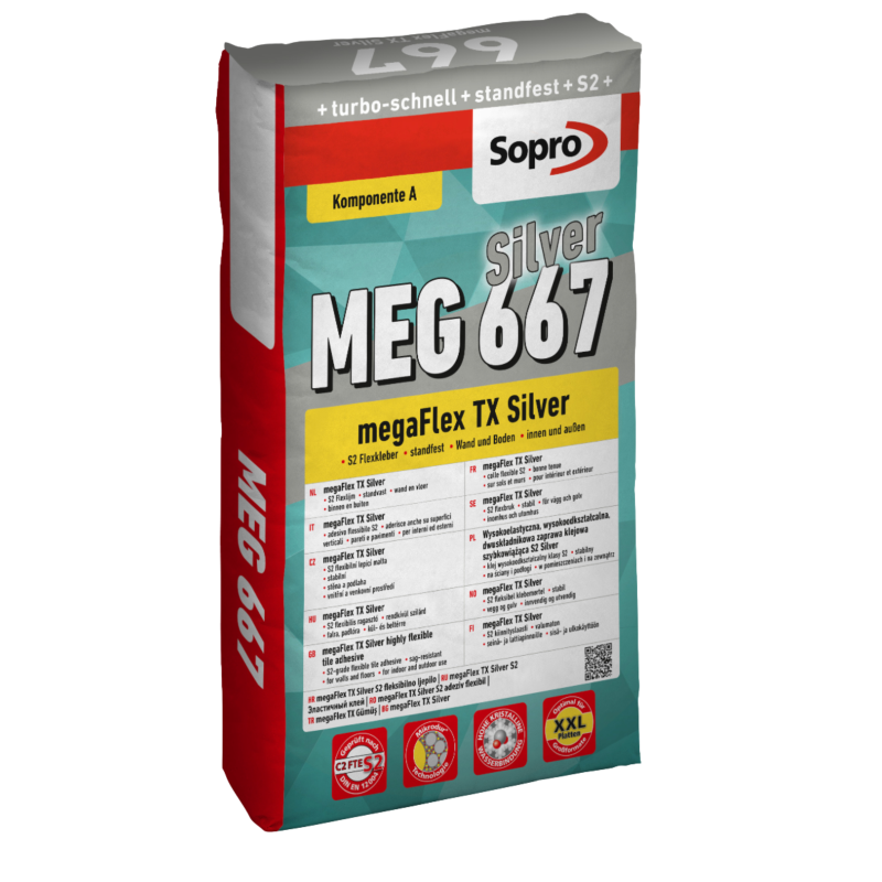 Клей для плитки Sopro MEG 667 Silver (7766725)