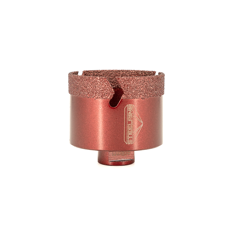 Алмазна коронка STEELRING Ø68 мм M14 для керамограніту, граніту, мармуру, каменю (VBDD68)