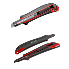 Ніж будівельний 9 мм автофіксатор Woodpecker 60° (FD-711)