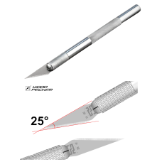 Ніж макетний скальпель Woodpecker (FD-761)