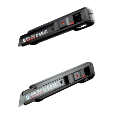 Ніж канцелярський 18мм автофіксатор + стопор Woodpecker FD-7822