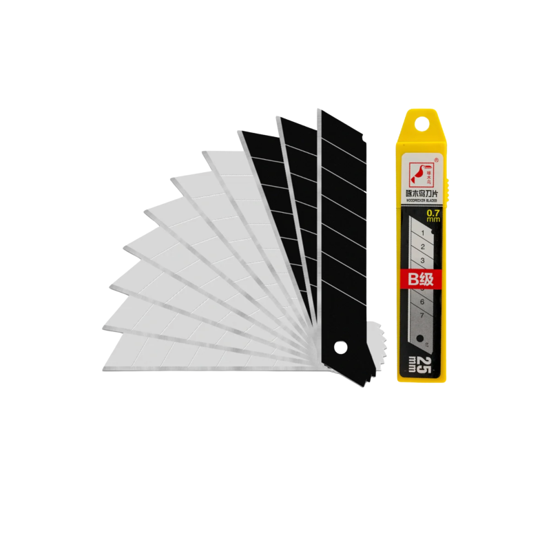 Леза для ножа 25 мм Woodpecker FD-B25 потовщені 0.7 мм 10шт
