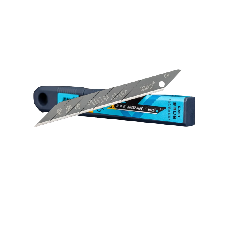 Леза для будівельного ножа 9мм чорні +1 нержавіюче кут 30 ° Woodpecker 10шт FD-BS40A