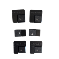 Магнітне кріплення Layeron для люка прихованого монтажу під плитку (великий люк) з прохідними кріпленням  (L0078)