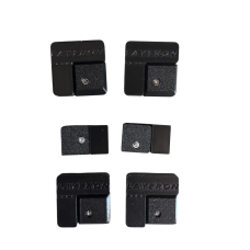 Магнітне кріплення Layeron для люка прихованого монтажу під плитку (великий люк) з прохідними кріпленням  (L0078)