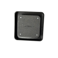 Вентилятор прихованого монтажу Layeron D100 з заокругленими кутами з регулюванням висоти плитки (L0025)