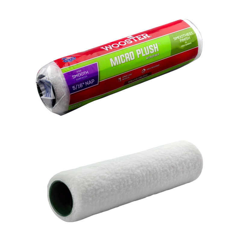 Валик малярний Wooster Micro Plush Microfiber R235-9, 23 см (9”), ворс 8 мм (5/16”) Валик малярний Wooster Micro Plush Microfiber R235-9, 23 см (9”), ворс 8 мм (5/16”)