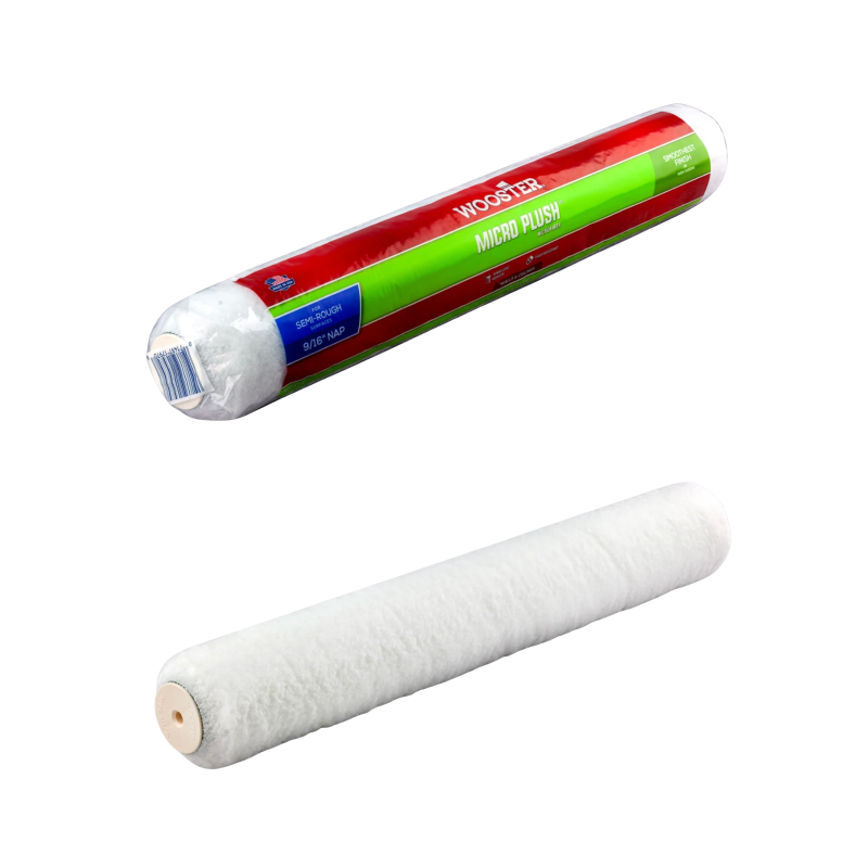 Валик малярний Wooster Micro Plush Microfiber (тканий) R238-18, 46 см (18”), ворс 14 мм (9/16”) Валик малярний Wooster Micro Plush Microfiber (тканий) R238-18, 46 см (18”), ворс 14 мм (9/16”)