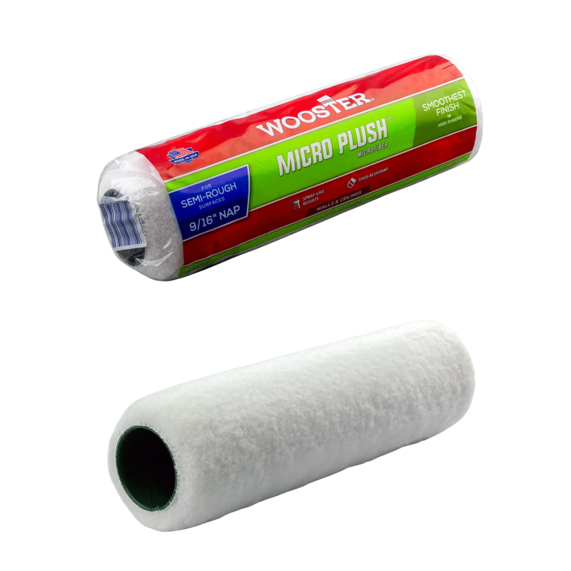 Валик малярний Wooster Micro Plush Microfiber (тканий) R238-9, 23 см (9”), ворс 14 мм (9/16”) (R238-9) Валик малярний Wooster Micro Plush Microfiber (тканий) R238-9, 23 см (9”), ворс 14 мм (9/16”) (R238-9)