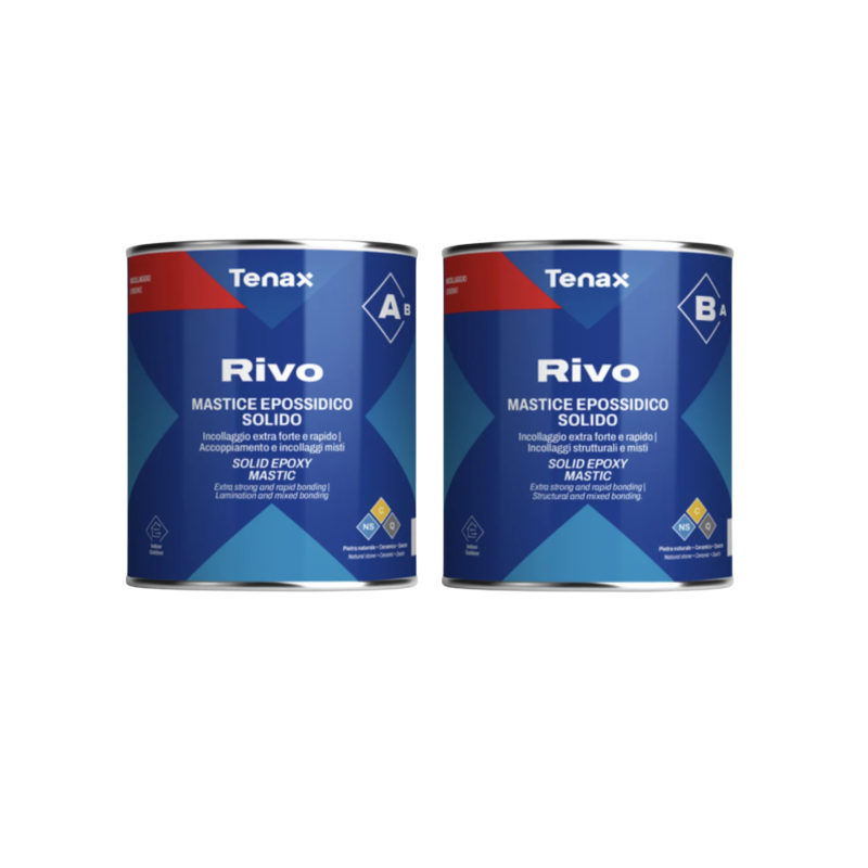 Епоксидний клей Tenax RIVO (A+B) Paglierino (бежевий) 1+1 л (RIV15BEZ)