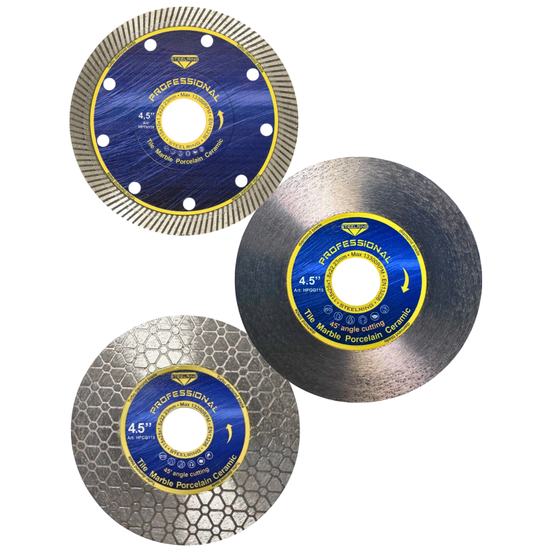 Комплект алмазних дисків Steelring Ø115 мм (KOMHPCG115)