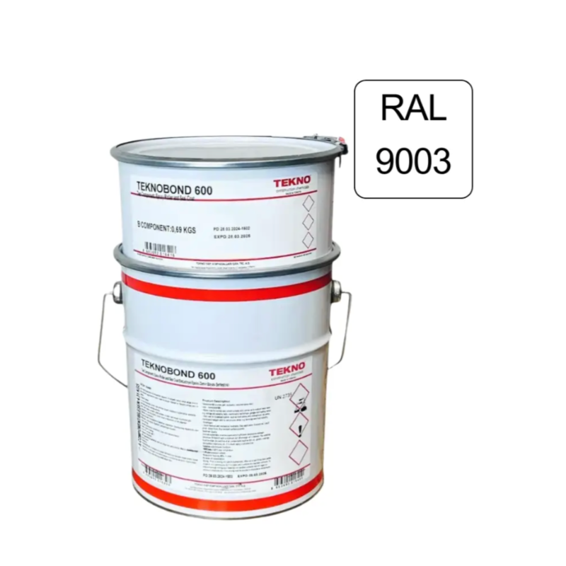 Епоксидна фарба Teknobond 600 5 кг біла RAL 9003 (TB60059003)