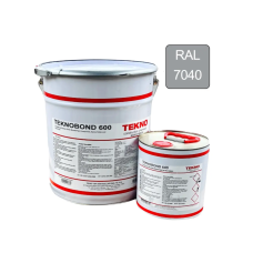 Епоксидна фарба для бетонної підлоги Teknobond 600 20 кг сіра (RAL 7040) (TB600704020G)