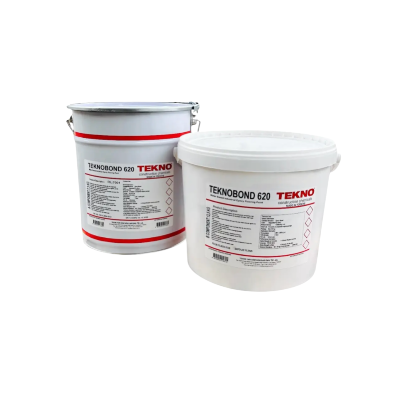 Епоксидна фарба на водній основі паропроникна Teknobond 620 5 кг сіра RAL 7031 (TB620G57031)