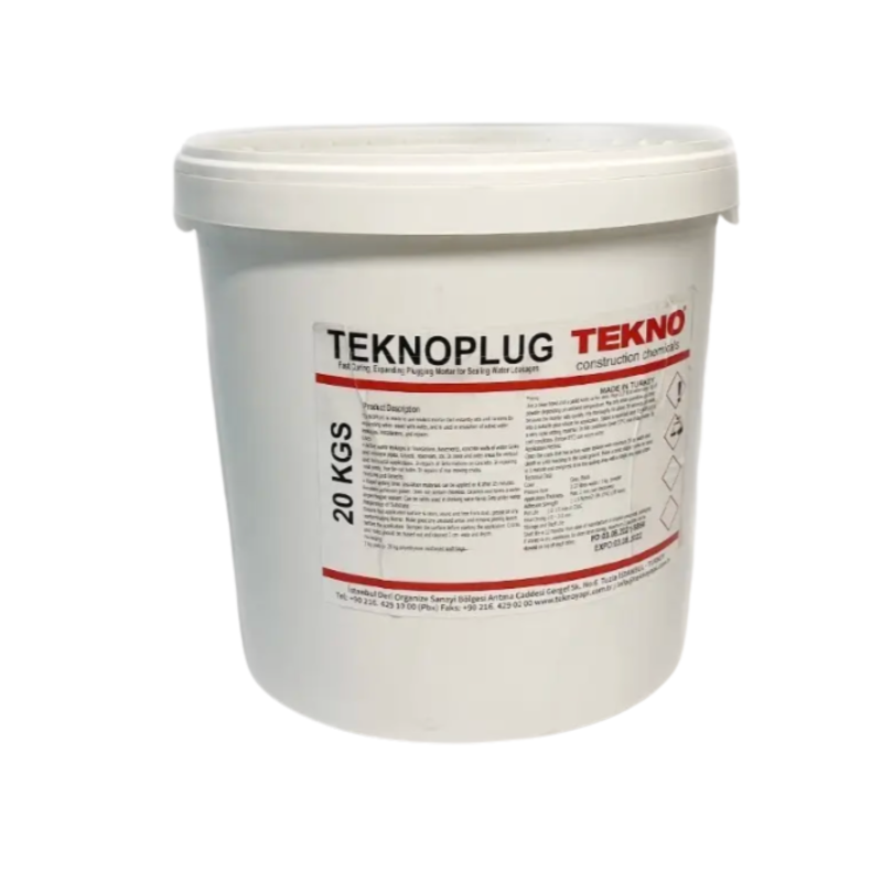 Гідропломба для миттєвої зупинки активних протікань Teknoplug 20 кг (TPLUG3)