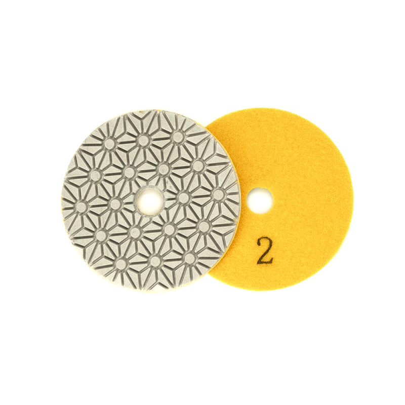 Алмазний гнучкий шліфувальний круг (АГШК) Steelring Ø100 мм на липучці №2 (TSDP100/2)