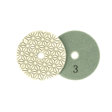 Алмазний гнучкий шліфувальний круг (АГШК) Steelring Ø100 мм на липучці №3 (TSDP100/3)