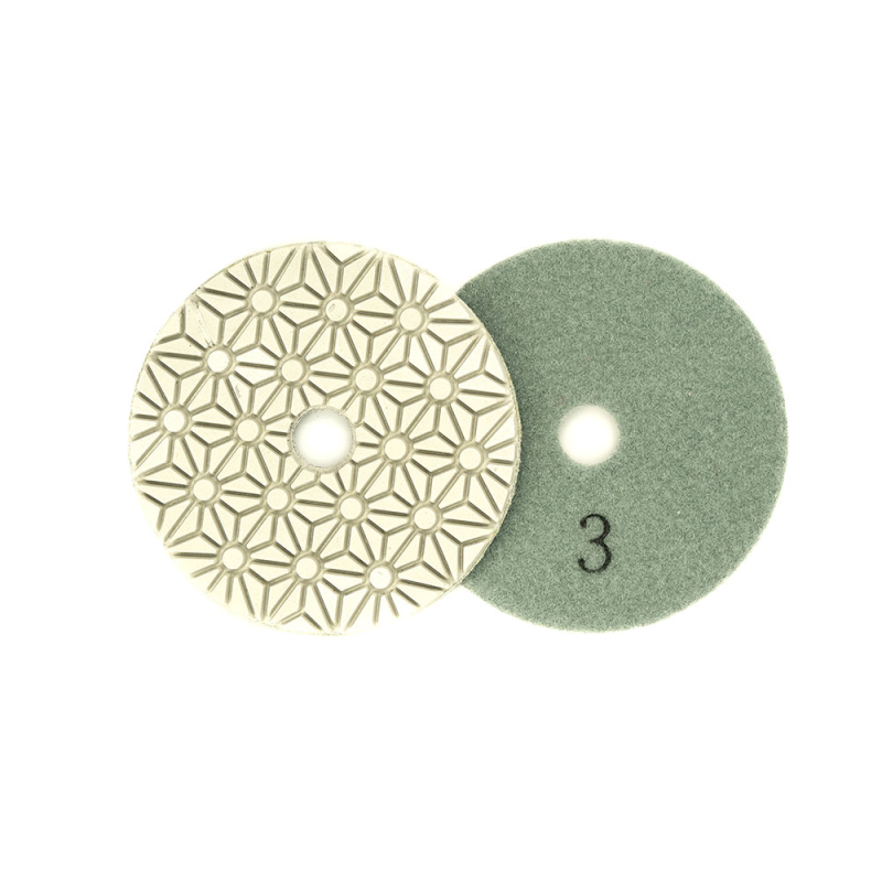 Алмазний гнучкий шліфувальний круг (АГШК) Steelring Ø100 мм на липучці №3 (TSDP100/3)