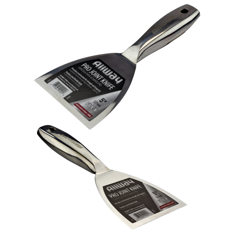 Шпатель ALLWAY UNIBODY 5" 127 мм із нержавіючої сталі металева ручка