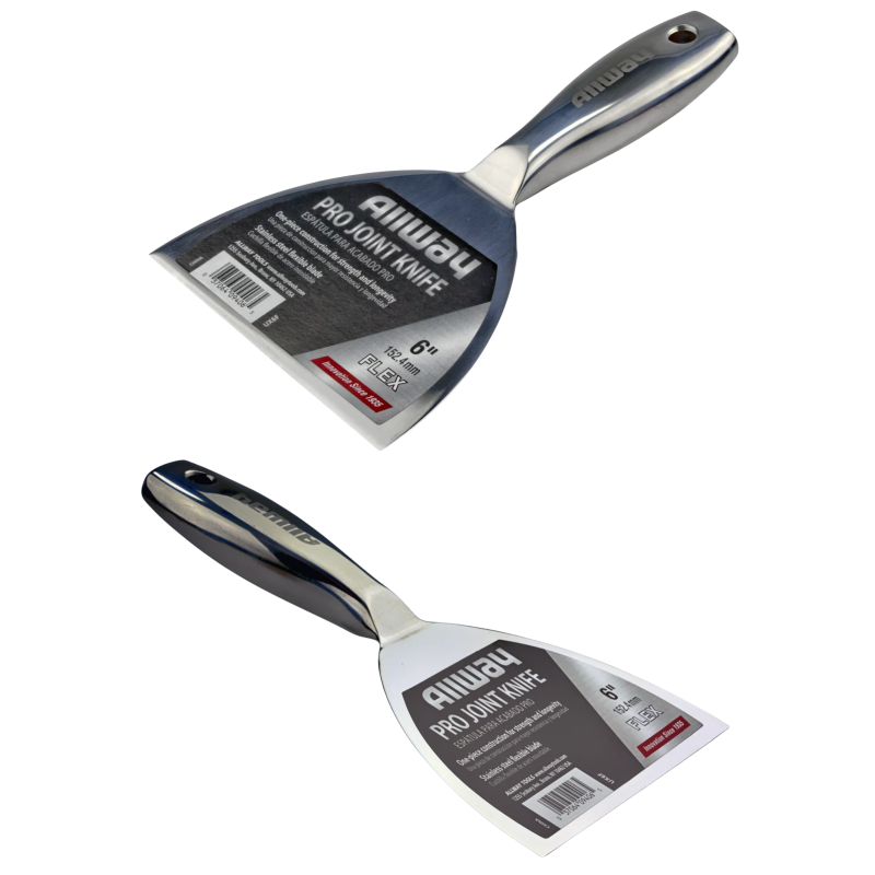 Шпатель ALLWAY UNIBODY 6" 152 мм із нержавіючої сталі металева ручка Шпатель ALLWAY UNIBODY 6" 152 мм із нержавіючої сталі металева ручка